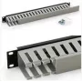 Panel de 19 pulgadas 1U Triton RAB-VP-X02-A1 con canaleta de cables individual