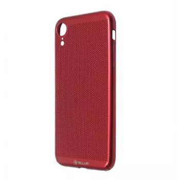 Funda para móvil Tellur para iPhone XR — Roja, diseño disipador de calor