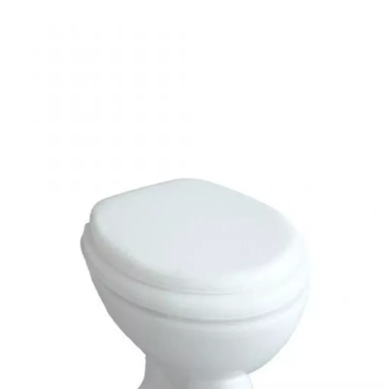 Asiento de inodoro suave con tapa