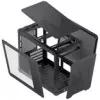 Caja de PC Jonsbo C6 MAX, caja Mini, Micro-ATX, cristal templado - negra