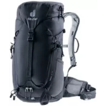 Mochila DEUTER Trail 16 SL negra – 16 L, mochila de día compatible con hidratación, ajuste específico para mujer