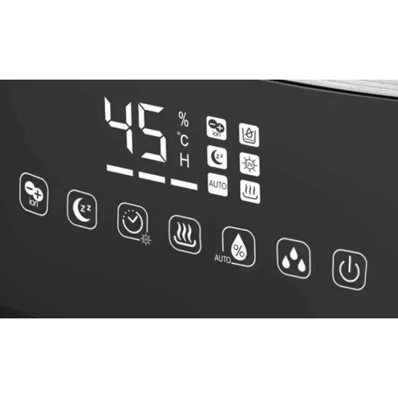 Humidificador Blaupunkt AHS801 de vapor 5 L negro plata