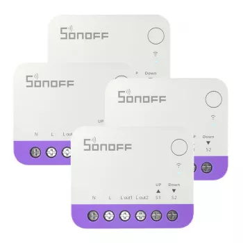 Sonoff MINI-RBS WiFi Smart Mini Roller Shutter Switch (4 uds.)