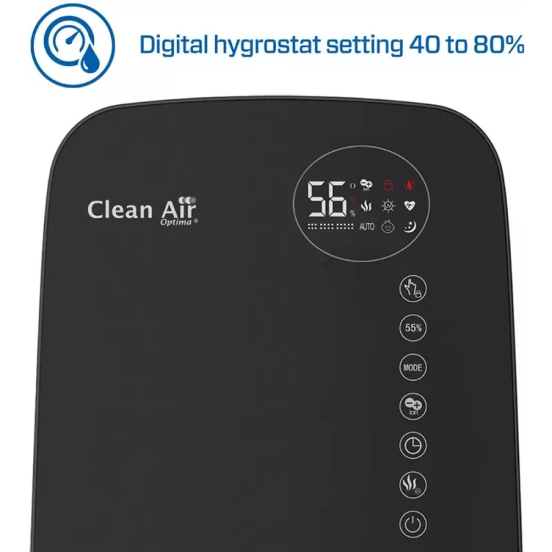 Humidificador con IONIZADOR/CA-607BSMART Clean Air Optima