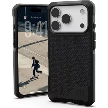UAG Urban Armor Gear Funda Metropolis LT MagSafe | Apple iPhone 17 Pro | Kevlar Negro | 114517113940 (114517113940)
