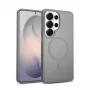 Crong Hybrid Matte Magnetic funda para Samsung Galaxy S26 Ultra — TPU/PC, gris