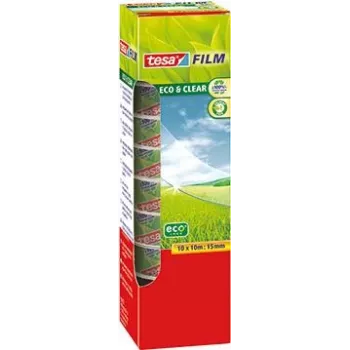 Cinta adhesiva TESA 57070-00000-00 10 m transparente 10 unidades