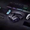 Thermaltake ARGENT H5 RGB, inalámbricos, gaming, 20 - 40000 Hz, 412 g, auriculares, negro