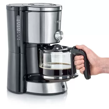 SEVERIN KA4825 Cafetera negro/acero inoxidable