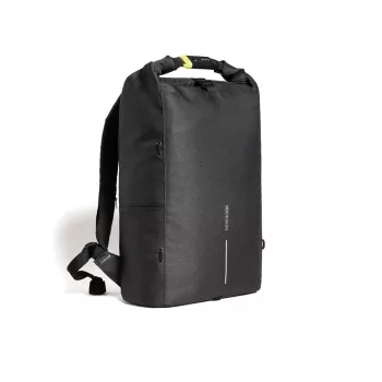 Mochila XDDESIGN Urban Lite negra — 21 L (ampliable a 27 L), compartimento para portátil de 15,6 pulgadas, resistente al agua, correa para trolley