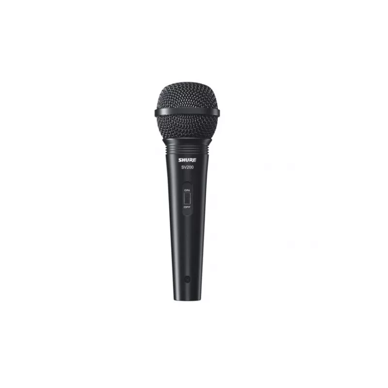 Shure SV200 micrófono de karaoke negro