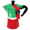 Bialetti Moka Express Italia 6TZ (300 ml) rojo-verde