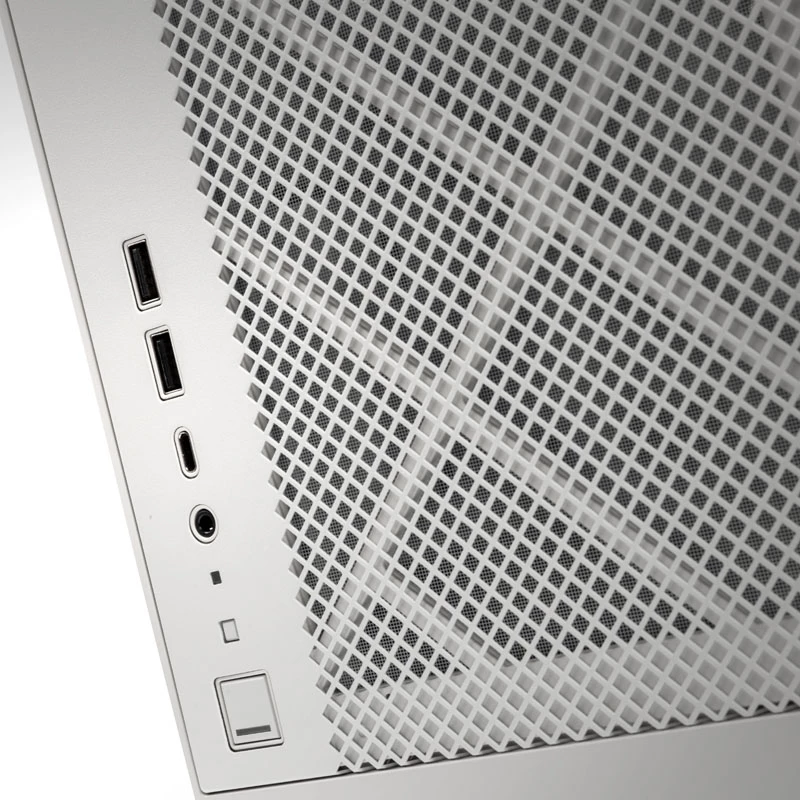 Carcasa de ordenador SilverStone ALTA G1M microATX, blanca