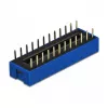 Delock 66388 Interruptor DIP para PCB, azul, 10 uds.