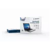 Soporte para portátil Gembird NBS-1F15-04 para portátiles de hasta 15 inch, negro, ABS, 330×250×25 mm