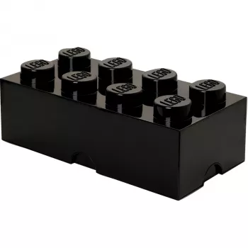 Lego Caja de almacenamiento apilable 8 negro 4004 (40041733)