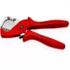 Knipex 90 25 185 - Cortatubos - Acero inoxidable - Plástico - Rojo - 1,2 cm - 18,5 cm (90 25 185)
