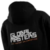 Sudadera con capucha Global Masters GM Logo - negra (S)