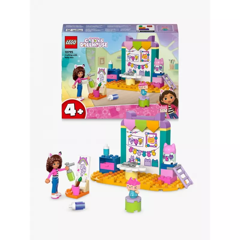 LEGO GABBY’S DOLLHOUSE 10795 Manualidades con Baby Box