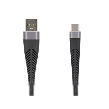 Cable USB DELOCK USB 2.0 2 m USB A USB C negro 81122