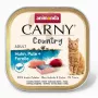 ANIMONDA Carny Country Pollo, pavo y trucha - Comida húmeda para gatos - 100 g