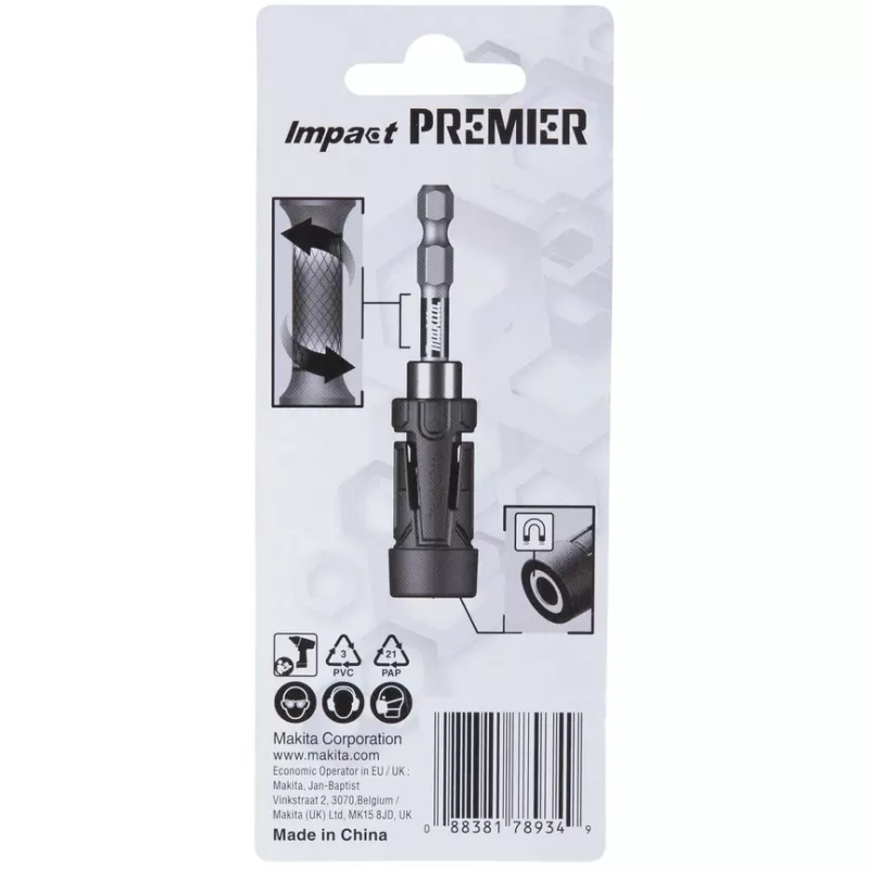 makita E-20270, Portapuntas de impacto Torsion Ultra Mag Impact Premier 1/4 pulgadas (E-20270)