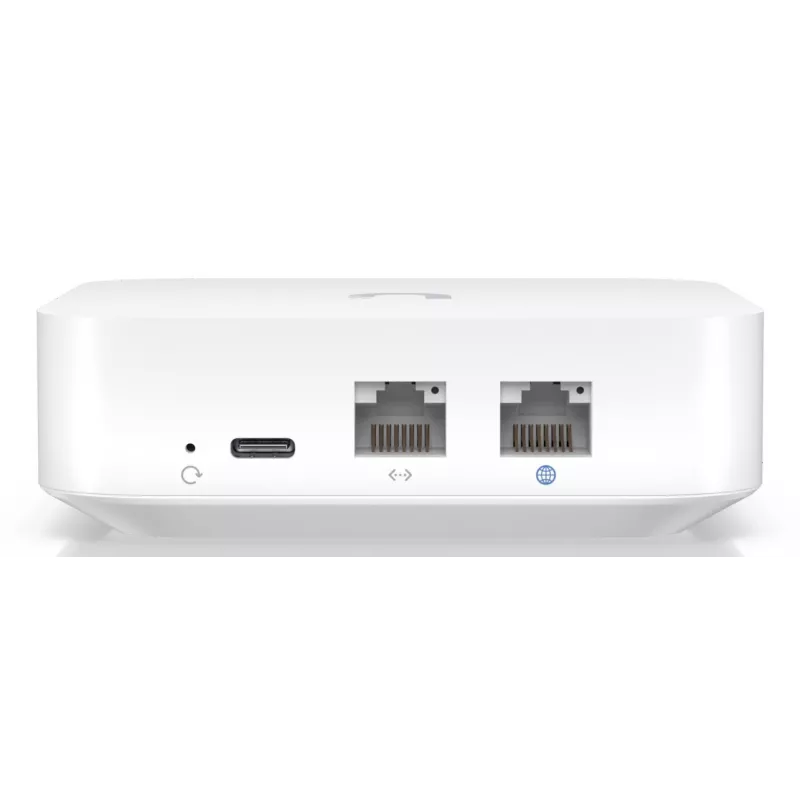 Ubiquiti | UniFi Next-Generation Gateway Lite | 802.11ax | 10/100/1000 Mbit/s | Puertos Ethernet LAN (RJ-45) 1 | Compatibilidad con malla No | MU-MiMO No | Sin banda ancha móvil