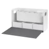 Organizador MACLEAN MC-479 caja de almacenamiento universal 367×150×220 mm, capacidad de carga 8 kg