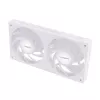 Ventilador Akasa VEGAS A24 12 cm blanco rodamiento de bolas