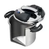 Olla a presión Maestro MR-2901, 6 L, 22 cm, plateada, 80 kPa