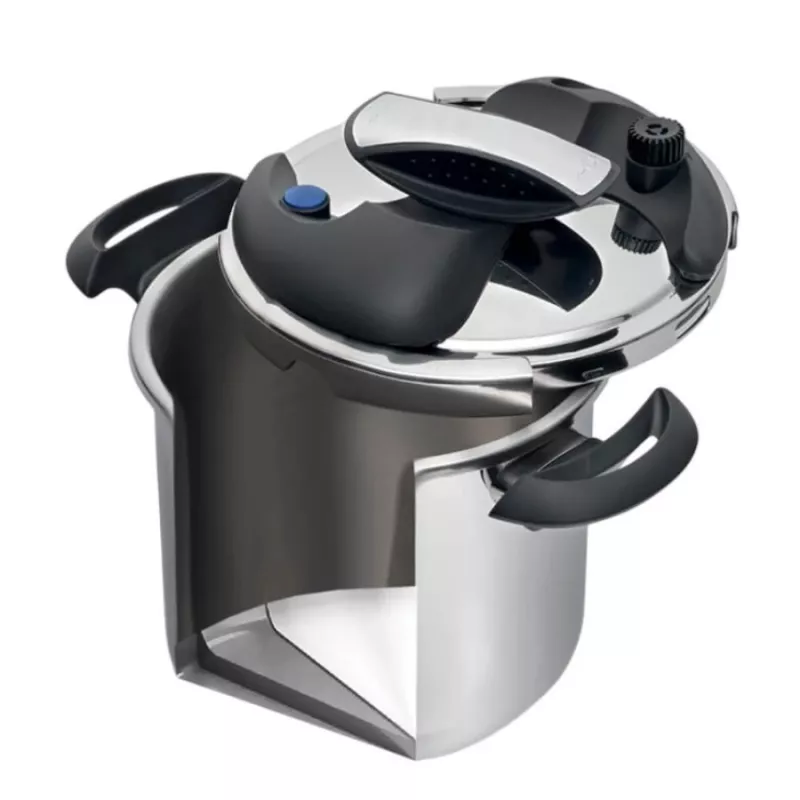Olla a presión Maestro MR-2901, 6 L, 22 cm, plateada, 80 kPa
