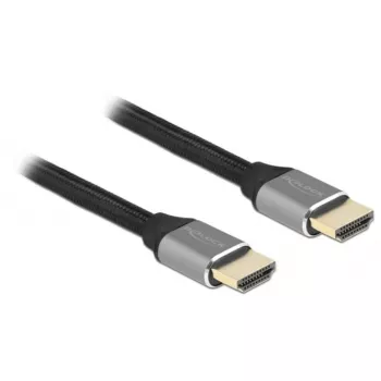 Cable HDMI DeLOCK Ultra High Speed 48 Gbps 8K 60 Hz gris 1 m