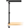Brazo de monitor Streamplify GAZU-979, muelle de gas, altura ajustable para pantallas y brazos