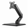 Soporte de sobremesa para pantalla táctil totalmente articulado GEMBIRD MS-D1ST-01 para pantallas de 17–32 pulgadas, negro, VESA 75x75–100x100, carga máxima 10 kg