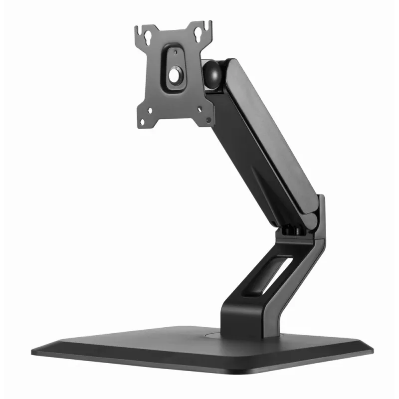 Soporte de sobremesa para pantalla táctil totalmente articulado GEMBIRD MS-D1ST-01 para pantallas de 17–32 pulgadas, negro, VESA 75x75–100x100, carga máxima 10 kg