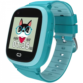 Reloj infantil CANYON Sunny KW-48 vídeo 4G GPS juegos y música azul