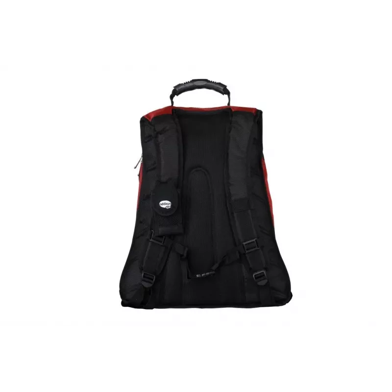 Addison 311015 funda para portátil 39,6 cm (15,6) mochila negra, burdeos