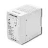 Qoltec 50914 Fuente de alimentación para carril DIN | 90W | 12V | 7,5A | Blanco | perfil bajo
