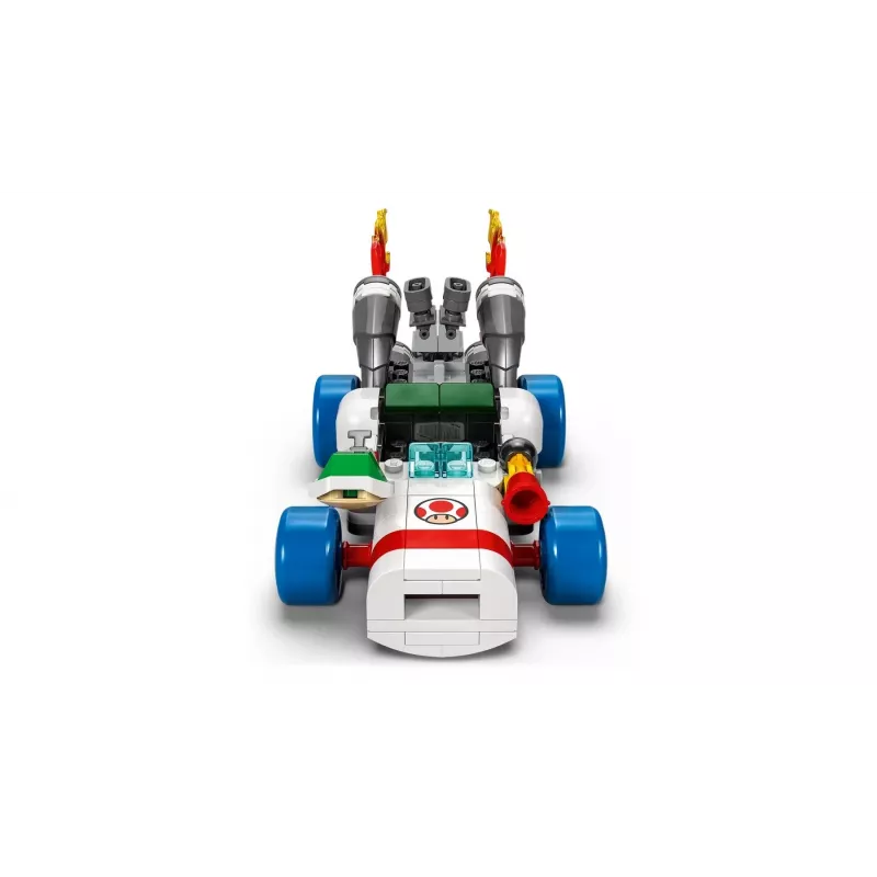 Juguete de construcción Set LEGO 72035 Super Mario Mario Kart Taller de Toad, niveles interactivos y figuras