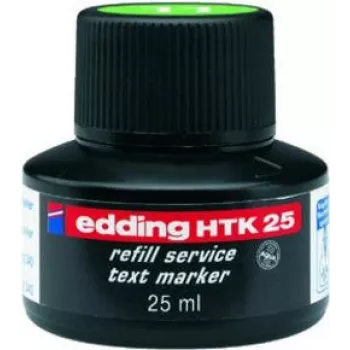 Recambio de tinta para rotulador Edding HTK 25 verde claro 25 ml