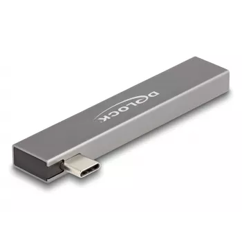 Hub USB DeLOCK 3 puertos fino USB Type-C 10 Gbps 2 x USB 2.0
