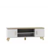 Soporte de TV Cama LOTTA 160 2D2K blanco/sonoma