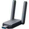 Adaptador USB inalámbrico MERCUSYS MA37BEH — Wi-Fi 7 de alta ganancia (BE6500) compatibilidad USB-C/USB-A