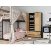 Topeshop SZAFA MALWA AN/AR K armario ropero de dormitorio 5 estantes 2 puerta(s)