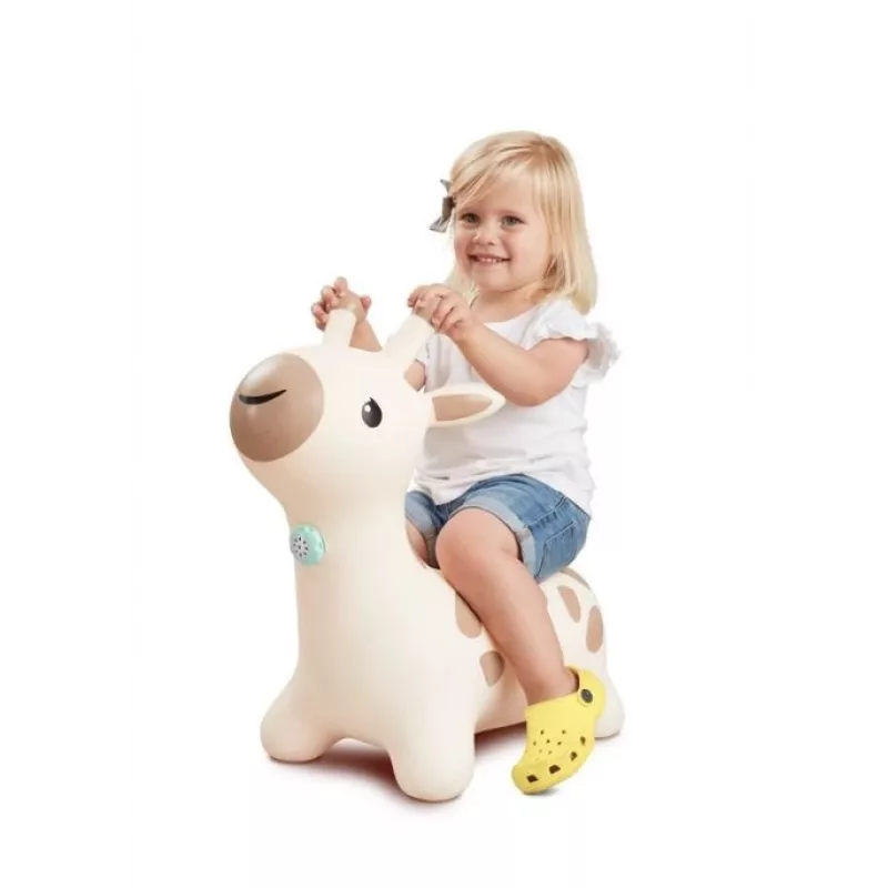 Saltarín de goma B-kids Jirafa Modelo 116315223 — saltarín suave y colorido para niños pequeños