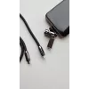 Cable USB-C TB AKTBXKUCCSMY12B 1,2 m, negro, USB-C a USB-C