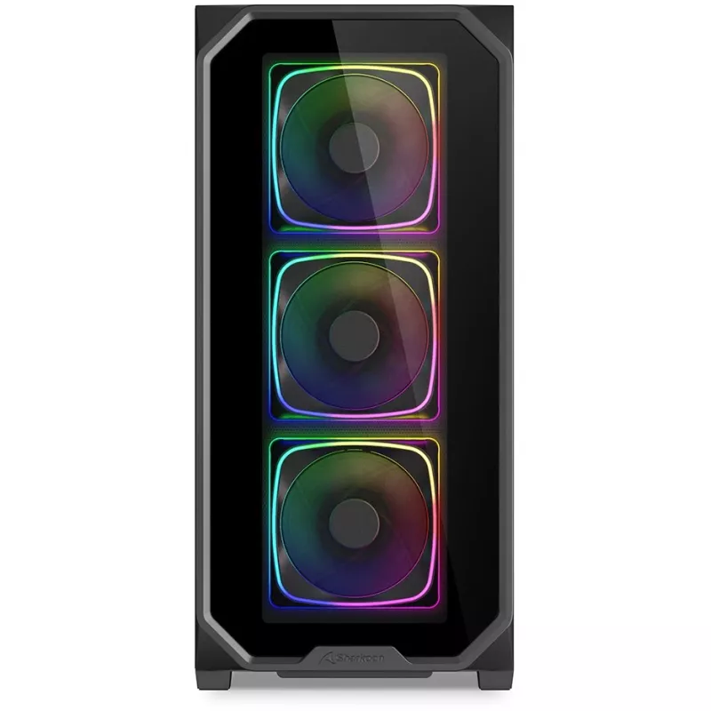 Caja de PC Sharkoon AK5G RGB Midi Tower Negra