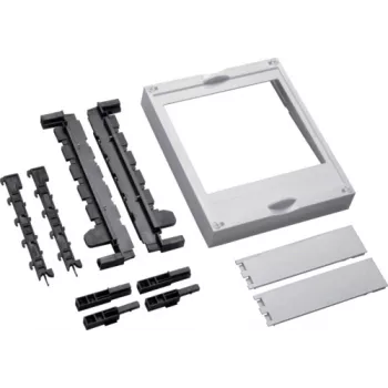 Hager UE21A2B - Negro - Blanco - Plástico - Hager universN - NH00 - 300 mm - 125 mm - 250 mm (UE21A2B)