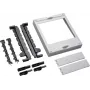 Hager UE21A2B - Negro - Blanco - Plástico - Hager universN - NH00 - 300 mm - 125 mm - 250 mm (UE21A2B)