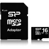 Tarjeta de memoria MicroSDHC Silicon Power 16GB Class 10 UHS-I U1 40 MB/s, sumergible, negra